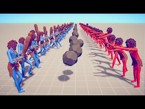 50x RANGED Vs 50x MELEE/ Totally Accurate Battle Simulator ( TABS )