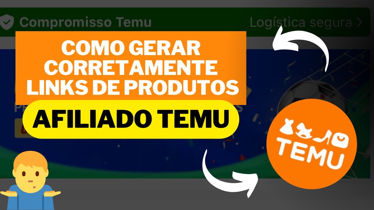 COMO PEGAR O LINK DE AFILIADO DA TEMU