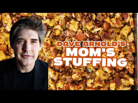 Dave Arnold's Mom's Stuffing (the recipe you've all been waiting for)