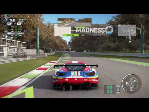 ''GTE Klasse'' Training, Qualli und Rennen Live @ Monza 12.12.2017