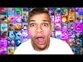 Using EVERY Card In Clash Royale In 1 Video