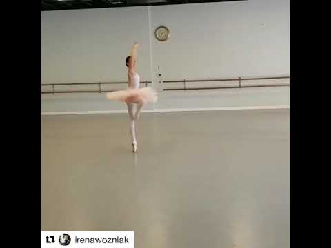 Madison penney rehearsal of grand pas classique