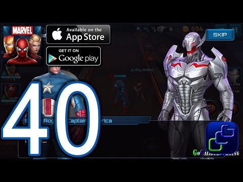 Marvel Future Fight Android iOS Walkthrough - Part 40 - Chapter 7 (NORMAL): Stages 11-12