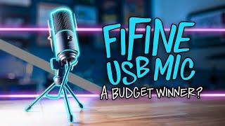 Video thumbnail for How Good is this Budget USB Mic? (Fifine K669B) by Tom Buck