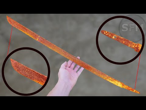 Restoration Very Old Rusty Japanese KATANA SWORD