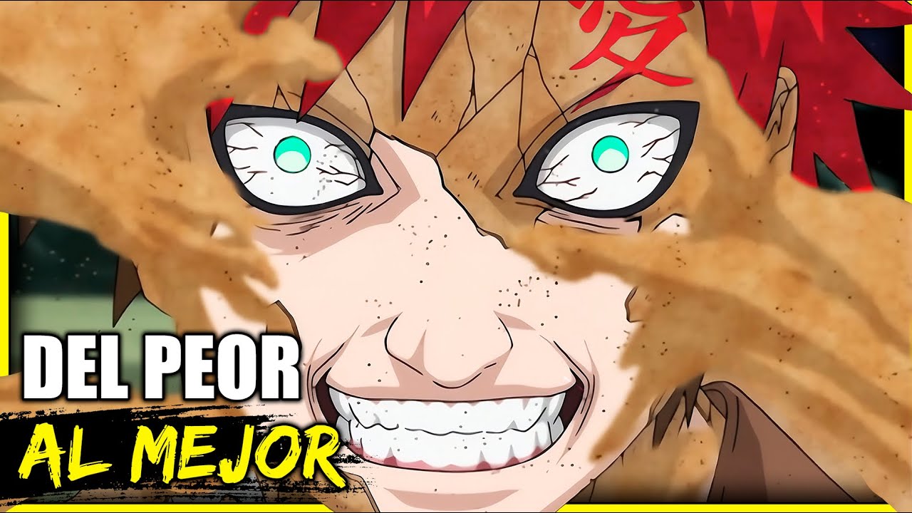 Ordeno ABSOLUTAMENTE TODOS los combates de NARUTO