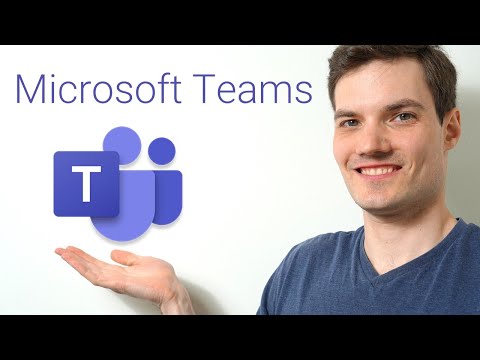 Part of a video titled How to use Microsoft Teams - YouTube