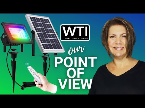 SunBonar Solar Flood Lights - WTI product video review
