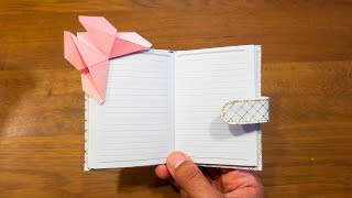 How To Make an Easy Paper Butterfly Bookmark in 5 Minutes