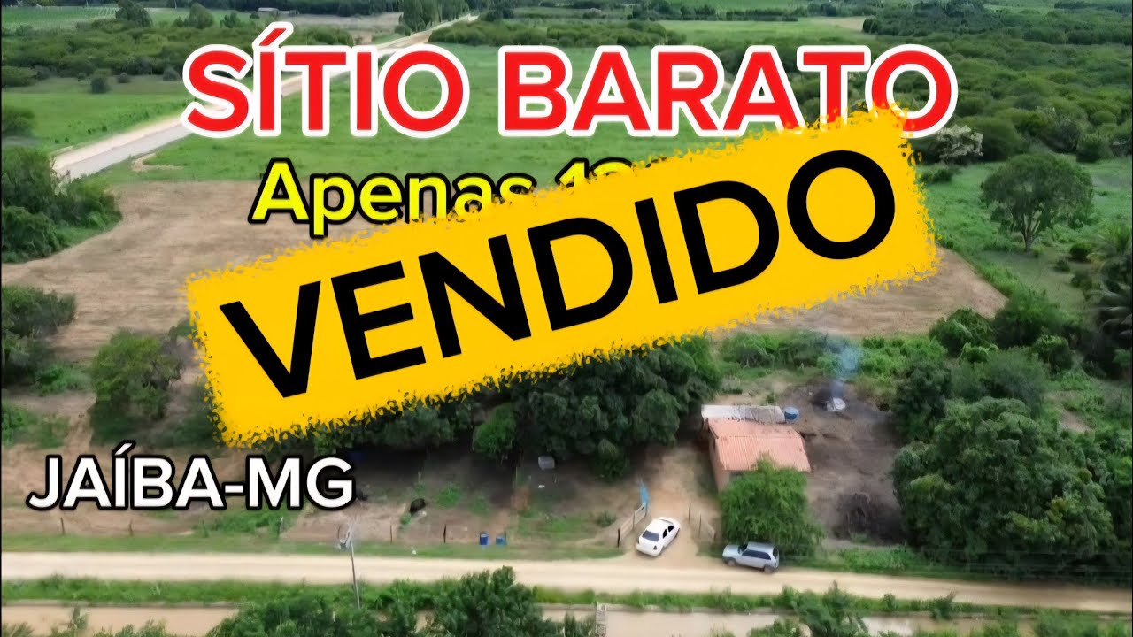 6 HECTARE.  FAZ TROCA POR CASA OU CARRO. PROJETO JAÍBA-MG.