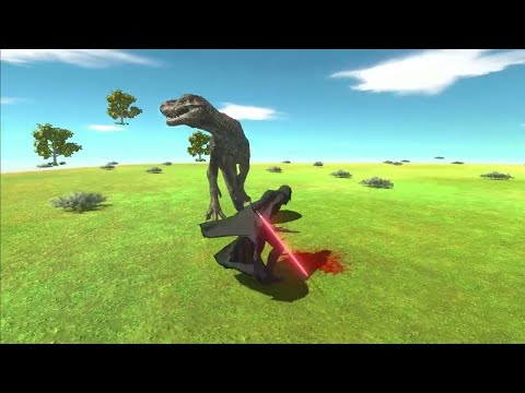 DARTH VADER vs ALL DINOSAURS - ANIMAL REVOLT BATTLE SIMULATOR