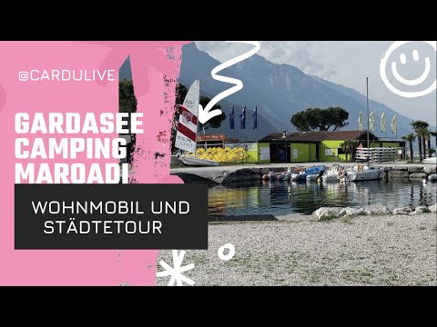 Campingplatz Maroadi, Torbole am Gardasee - Entdecke Trentino, Italien | Reise-Vlog 2022