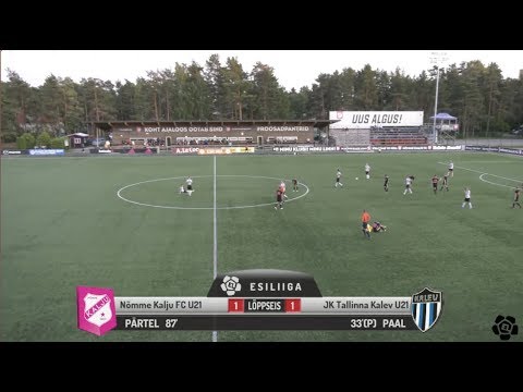 24. voor 2018: Nõmme Kalju FC U21 - JK Tallinna Kalev U21 1:1 (0:1)