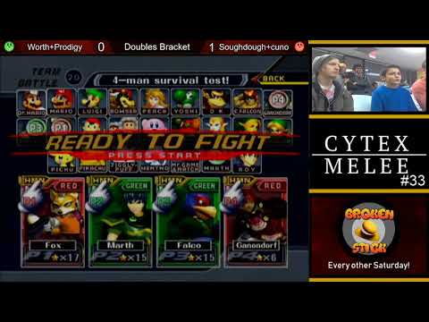 Cytex Melee #33 Worth+Prodigy vs Sourdough+Cuno | Doubles Bracket