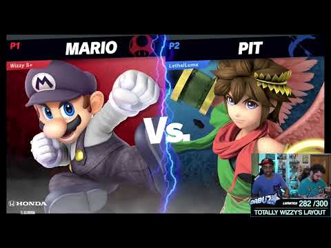 Dabuz (Pit, Rosa, Olimar, Min Min) vs Dark Wizzy (Mario) | 11 Mar '23