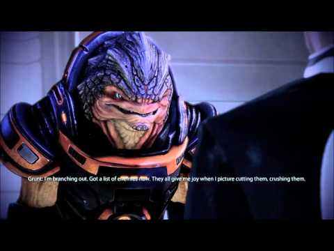 Mass Effect 2 (Video 55): A Scientist Salarian -- Garrus and Thane Loyalty Debriefs, New Broker 5