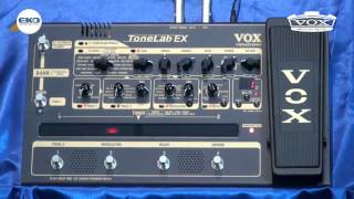 VOX TONELAB EX video tutorial - parte 1