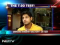 Anirudha Srikkanth takes NDTV's T20 test!