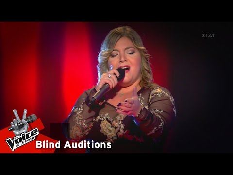 Σύλια Καραγιάννη - Για σένανε μπορώ | 11o Blind Audition | The Voice of Greece
