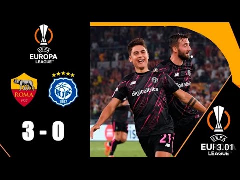 AS ROMA VS HJK HELSINKI 3-0 | ALL GOALS & HIGHLIGHTS | UEFA EUROPEAN LEAGUE