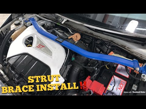 Fiesta ST: Strut Brace Install‼️