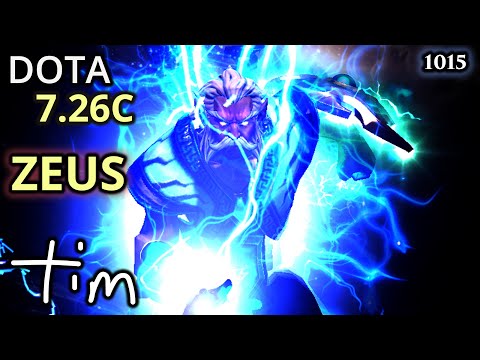 Zeus Dota 2 | 7.26c | Pos 4 / 5 in a ruff spot