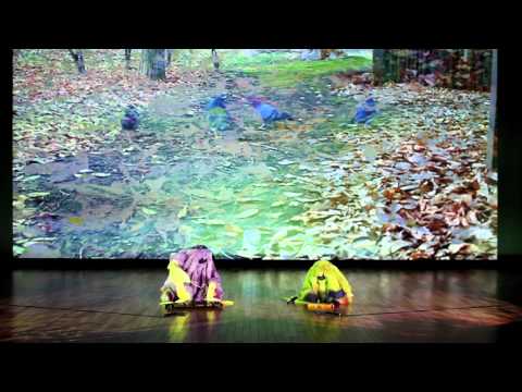 演奏・創作学科 国立音楽大学　須賀川望実「ぱぱぱぱ らららら」for performance and projection