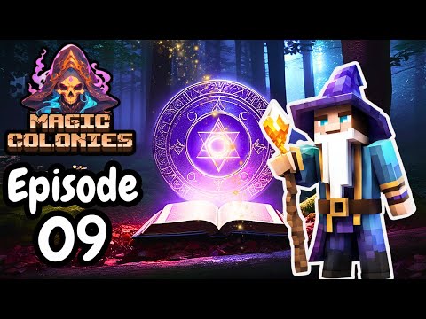 Craft Wizard Robes in MINECOLONIES #9!!