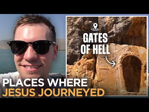 Are these the "Gates of Hell?" #biblehistory #israeltour