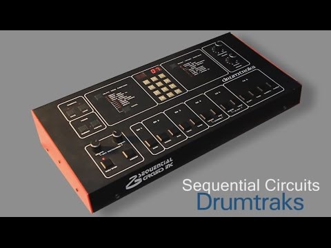 Sequential DrumTraks 12-Voice Drum Machine 1984 - Black image 7