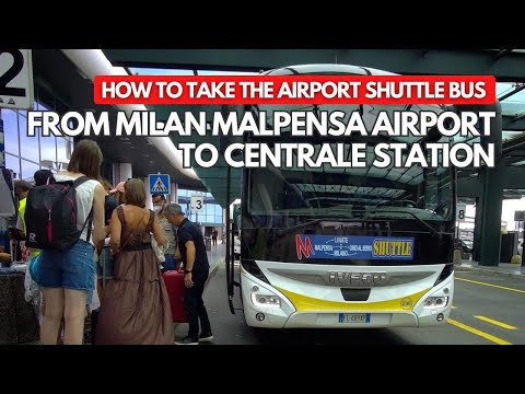 AEROPORTO DE MILÃO MALPENSA PARA A ESTAÇÃO CENTRAL DE ÔNIBUS