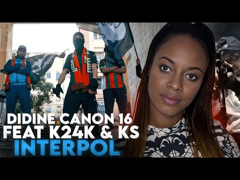 Didine Canon 16 feat K24k & KS - INTERPOL Reaction 🇩🇿😍