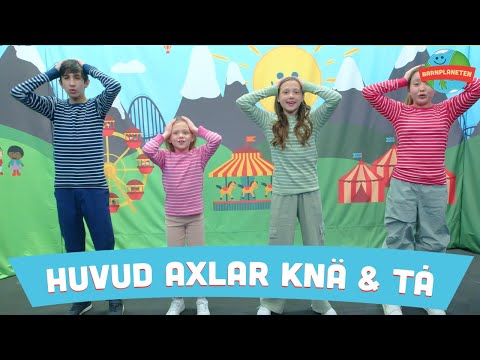 Huvud, axlar, knä och tå - Barnmusik och barnsånger med Minikompisarna