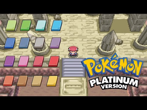 How to get all the Plates in Pokemon Platinum