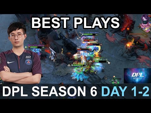 DPL Season 6 BEST PLAYS DAY 1-2 Highlights Dota 2 by Time 2 Dota #dota2 #dpl #dpls6