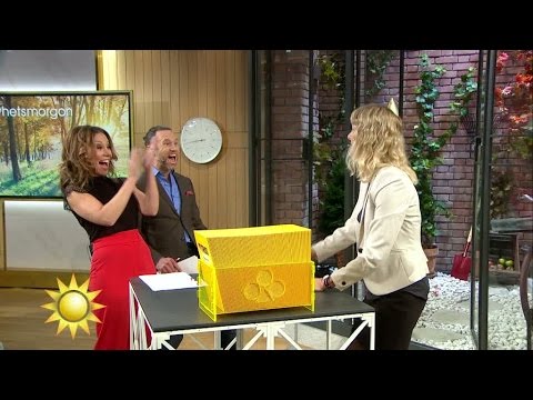 ”Jaaaaaa!” - Agnetha kammar hem miljoner i Triss - Nyhetsmorgon (TV4)