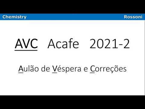 AVC Aulão - Revisão ACAFE 2021-2 inverno