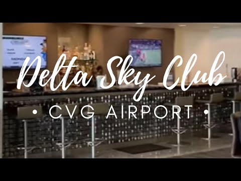 Delta Sky Club - CVG Cincinnati/ Aeroporto Internacional do Norte de Kentucky
