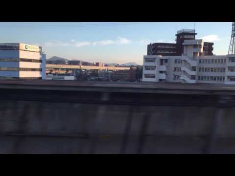 機械情報工学科 九州新幹線みずほ606号（N700R）小倉到着アナウンス