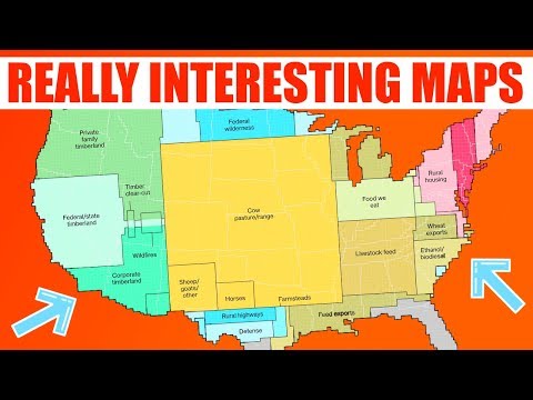 Interesting Maps That Show Some Unique Facets of the World