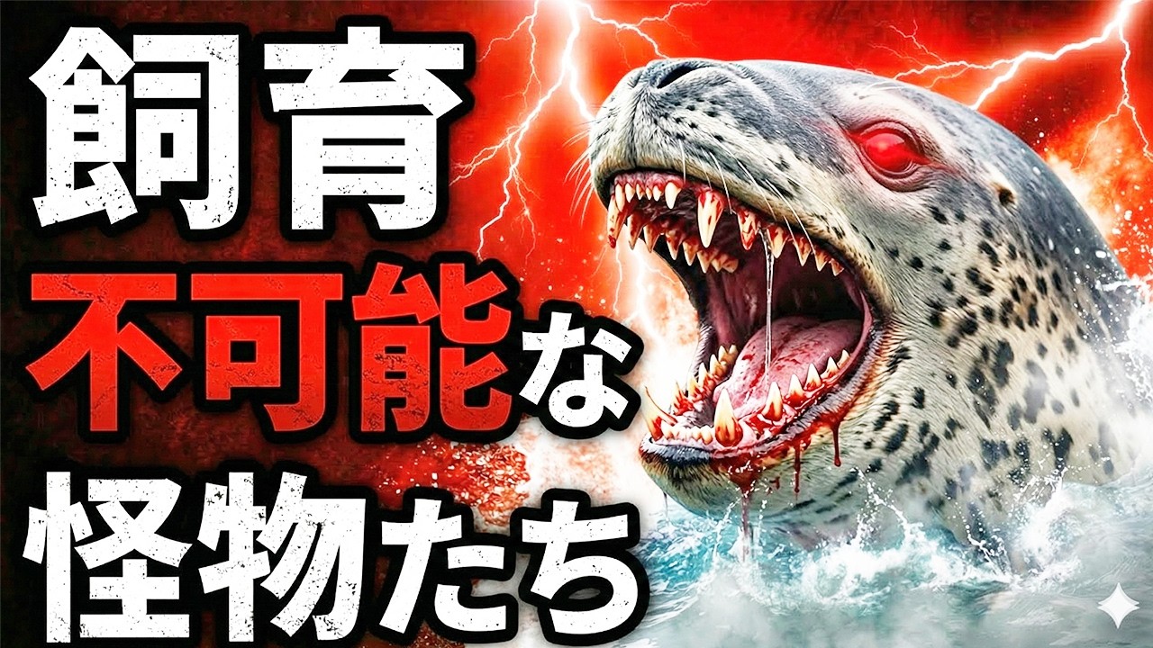 【檻に入れたら即終了…】人類が飼育を完全に諦めた危険すぎる動物７選