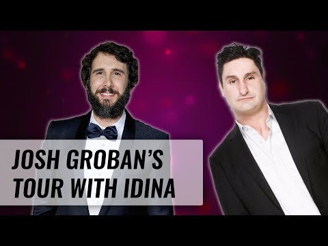 Josh Groban and Idina Menzel's Tour Inside Scoop | Naughty But Nice