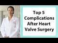 Top 5 Complications After Heart Valve Surgery with Dr. Joanna Chikwe