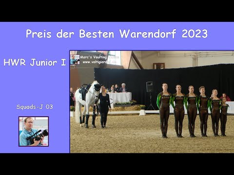 HWR Junior I - Squads-J 03 - Preis der Besten Warendorf 2023