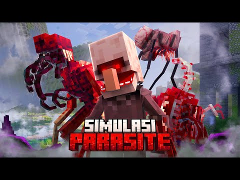 Simulasi Bertahan Hidup di Minecraft Parasite