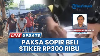 Paksa Sopir Truk Beli Stiker Rp300 Ribu dengan Dalih Keamanan, Preman Tuban Dibekuk Polisi