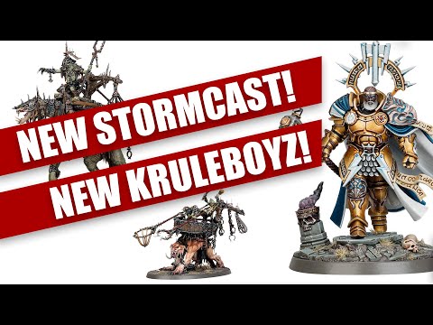 Age Of Sigmar INCREDIBLE Models Revealed - Stormcast and Kruleboyz!