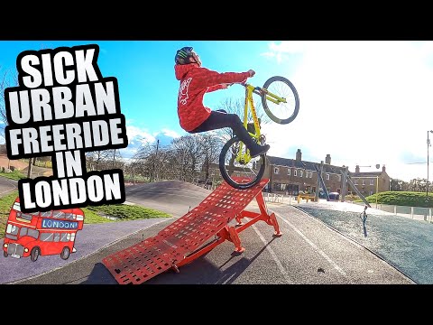 RIDING SICK URBAN MTB FREERIDE SPOTS IN LONDON