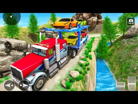 US Army Vehicle Transporter Truck Driving Simulator 3D #3 :  Army Game 2021 - Android Gameplay