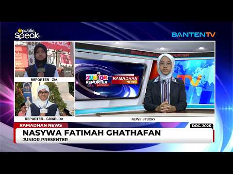 Video dokumentasi praktik panggung dan rekaman podcast siswa Speak Corner Public Speak ID Serang episode 10